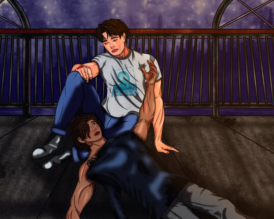 the stranger ao3 cover art